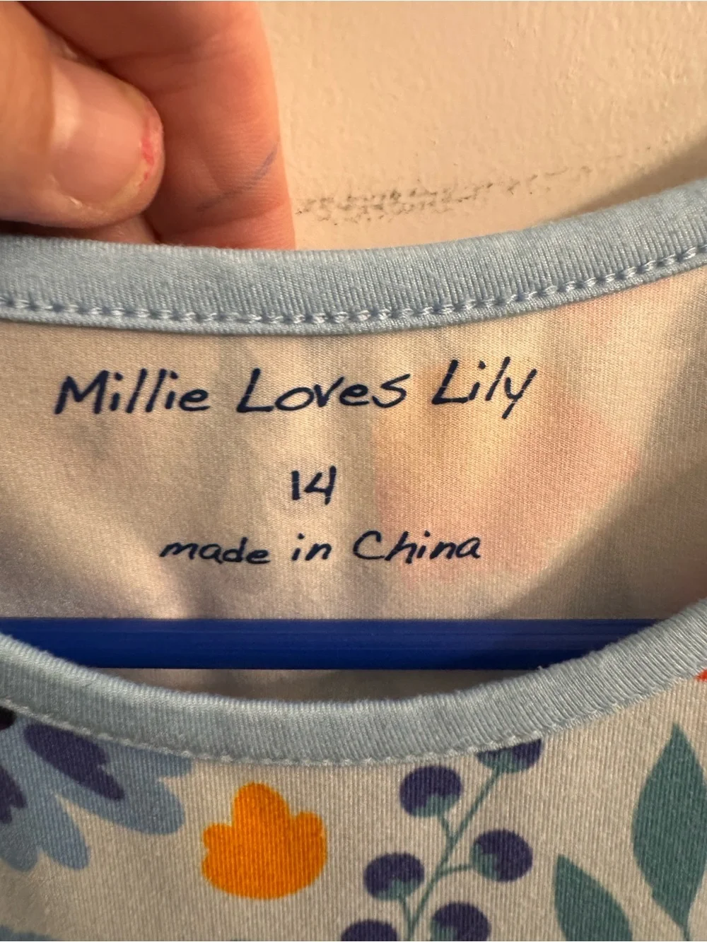 Millie Loves Lily light blue